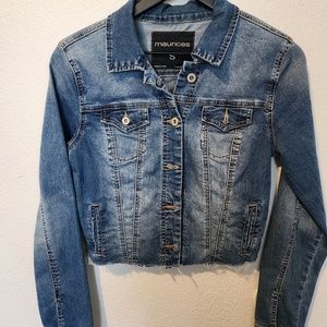 COPY - Maurices Crop Denim Jacket Small